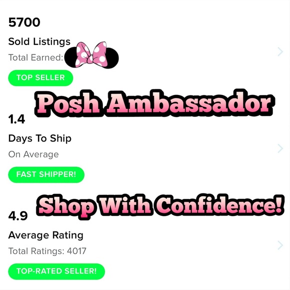 Posh Ambassador! Shop with Confidence! - Picture 1 of 16